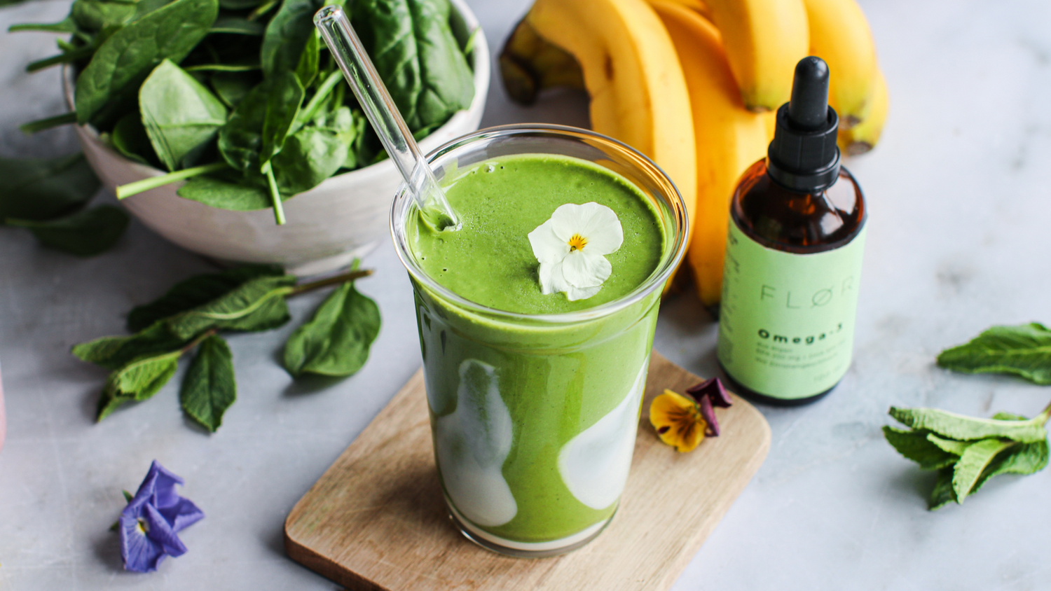 Probiotic Matcha Smoothie