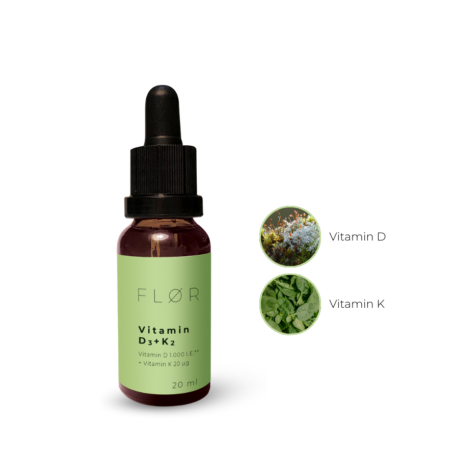 Vitamin D3 + K2